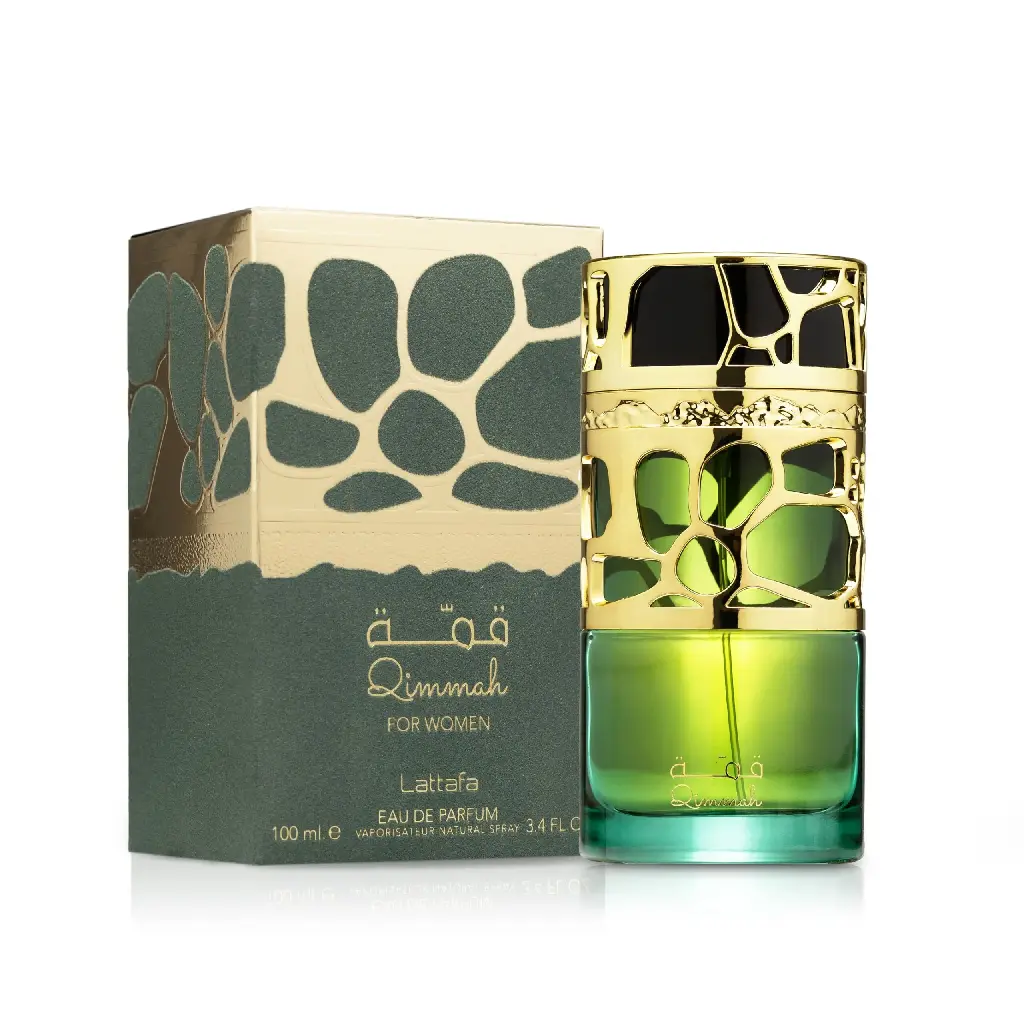 Lattafa Perfumes Qimmah for Women Eau de Parfum 100ml box.webp