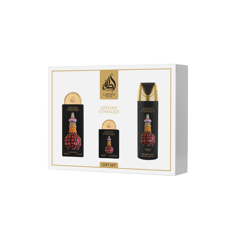 Artisan Ethnique Giftset Lattafa Perfumes unisex 4-delig