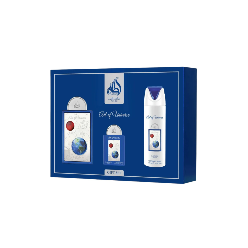 Art Of Universe Giftset Lattafa Perfumes unisex 4-delig