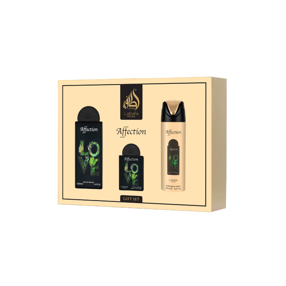 Affection Giftset Lattafa Perfumes unisex 4-delig
